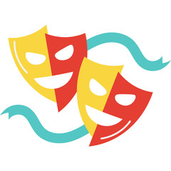 Theater Masks Icon