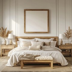 Modern Bedroom Interior.