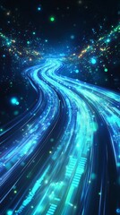 Obraz premium The Metadata Superhighway, Digital Asset Management DAM