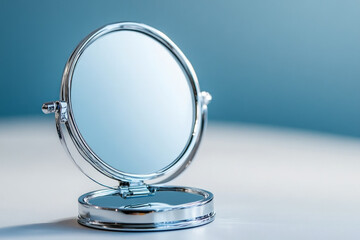 Fototapeta premium Compact Mirror Isolated