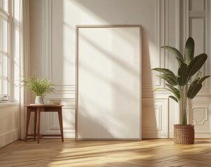 Minimalist Interior Mockup.