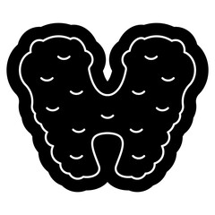 Thyroid Icon, Body human anatomy