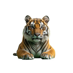 Obraz premium Close-up of a Tiger's Face and Paws