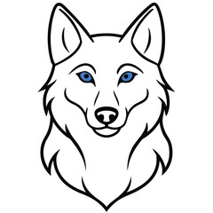 Wolf vector illustration