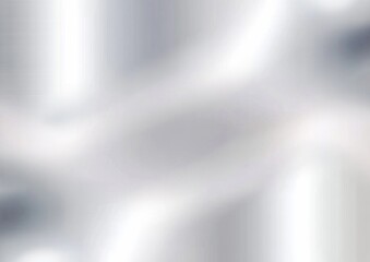 Soft metallic background with smooth texture and light reflection, silver-grey tones, flat design, vector illustration.