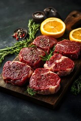 grilled meat presented on a plate