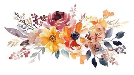 Vibrant Hibiscus Flower with Green Leaves Illustration - Illustrated image of a vibrant hibiscus flower with green leaves. Ideal for tropical themes, nature-inspired designs, and botanical projects.