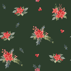 watercolor seamless pattern illustration for kids