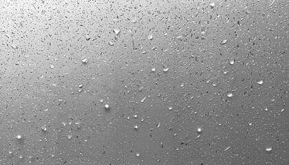 Gouttes de pluie sur une vitre