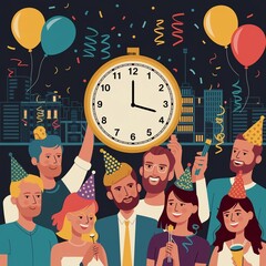 New year Eve 2025 countdown