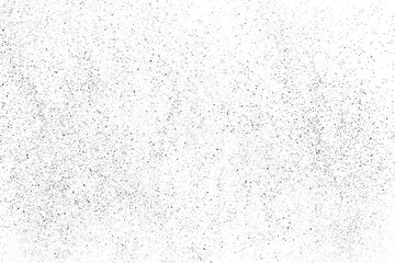 Grunge black texture. Dark grainy texture on white background. Dust overlay textured. Grain noise particles. Paper effect. Design elements. Vector illustration, EPS 10.