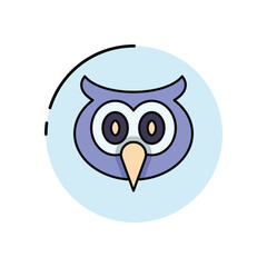 Owl  vector icon