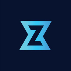 Technology style Z letter Logo