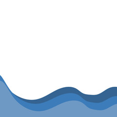 Abstract Footer Shape