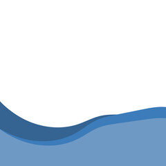 Abstract Footer Shape