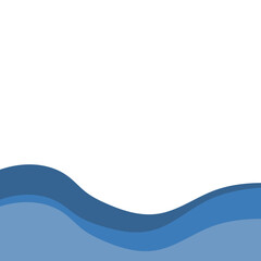 Abstract Footer Shape