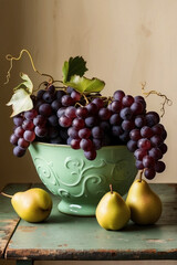 A still life arrangement featuring a delicate.