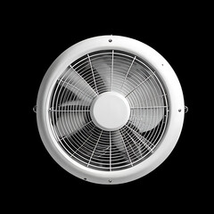 Ventilation fan in room