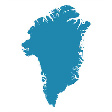 recommend clip art: Abstract - High Detailed blue Map of Greenland isolated on white background. for your web site design map logo, app, Travel. Vector illustration eps10.