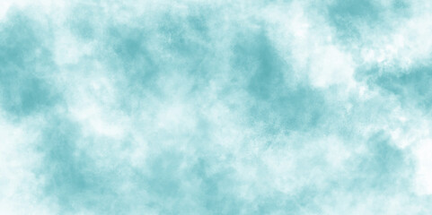 Abstract white and blue isolated cloud cumulus clouds. blue aquarelle painted realistic fog or mist smoky textured canvas design. White and ash messy wall stucco texture background.	
