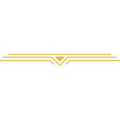 Art Deco Geometric Line