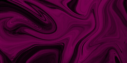 Abstract beautiful purple swirl liquid background. Abstract purple , black swirly wallpaper, wavy pattern texture, aquarelle colors mixing effect abstract backdrop. calm design Marble rock texture . 