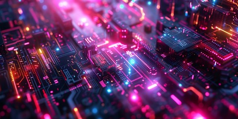 Futuristic background software coding data analytics programmer engineer digital science and cyber security theme design. Generative AI