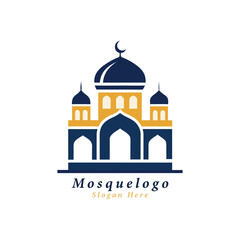 Modern Islamic Mosque Logo