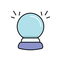 Crystal Ball vector icon