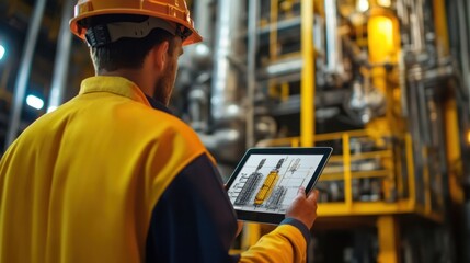 A drilling rig automation system controlled by a mobile tablet, with the operator managing both drill speed and direction for efficient operation