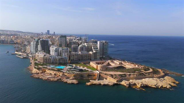 Experience the stunning beauty of Sliema, Malta, from above! This drone footage captures the vibrant coastline, bustling streets, and picturesque harbor that define this charming city.