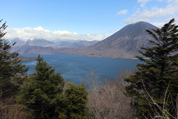 日光、中禅寺湖