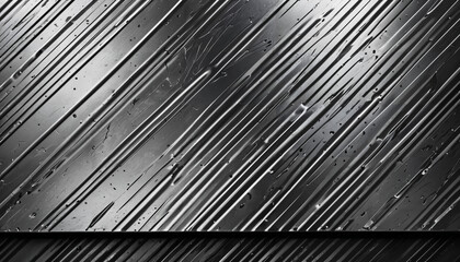 Surface métallique rayée