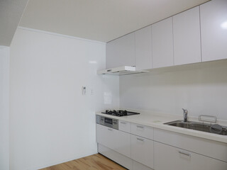リフォームした部屋のキッチンの様子