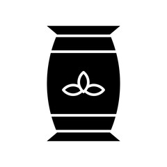 fertilizer glyph icon