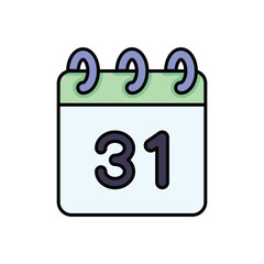 Halloween Reminder vector icon