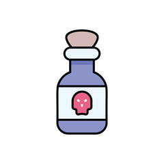 Poison  vector icon