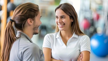 Personalized fitness coaching  one on one training session in a gym setting for optimal results