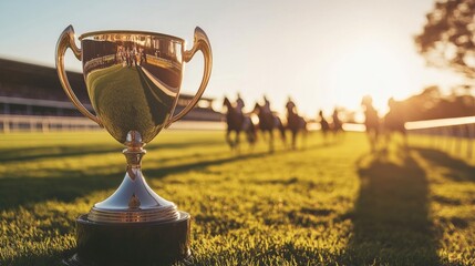 Obraz premium Minimalist Background of Geelong Cup Race: A Calm Ocean Horizon with Waves Crashing at Torquay, Victoria 