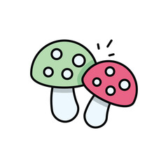 Mushroom  vector icon