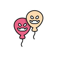 Balloon vector icon