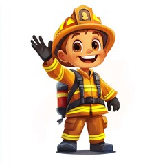 A cheerful cartoon comet with a trail of sparkles on a white background.