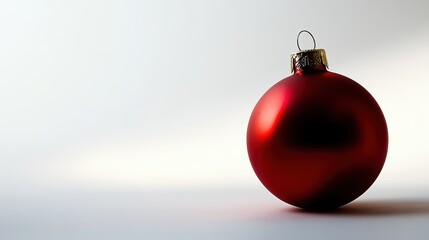 The Red Ornament with Shine