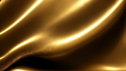 golden curtain with light