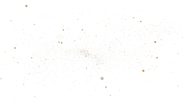 Night sky with stars sparkling on black background