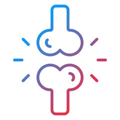 Obraz premium Joint icon style