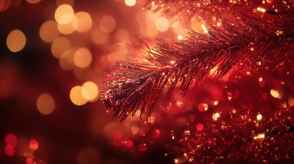 The Festive Christmas Tree Branch