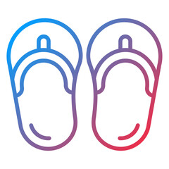 Flip Flops icon style