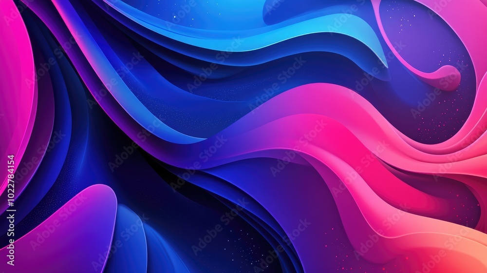 Poster abstract background design