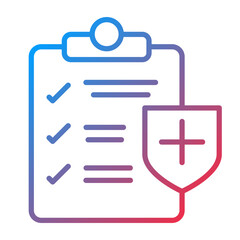 Health Insurance icon style
